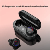 TWS Fingerprint Touch Bluetooth Headset LED-Akkuanzeige mit Ladefach