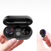 TWS Fingerprint Touch Bluetooth Headset LED-Akkuanzeige mit Ladefach