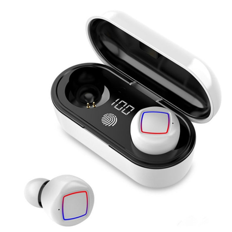 TWS Fingerprint Touch Bluetooth Headset LED-Akkuanzeige mit Ladefach