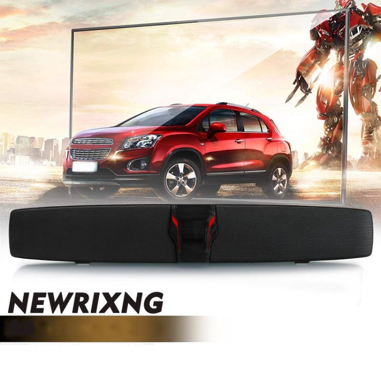Neuer Rixing NR7017 TWS tragbarer 10-W-Stereo-Surround-Soundbar-Bluetooth-Lautsprecher mit Mikrofon