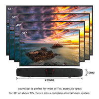 Neuer Rixing NR7017 TWS tragbarer 10-W-Stereo-Surround-Soundbar-Bluetooth-Lautsprecher mit Mikrofon