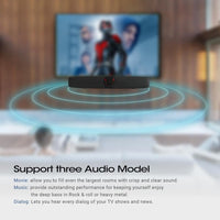 Neuer Rixing NR7017 TWS tragbarer 10-W-Stereo-Surround-Soundbar-Bluetooth-Lautsprecher mit Mikrofon