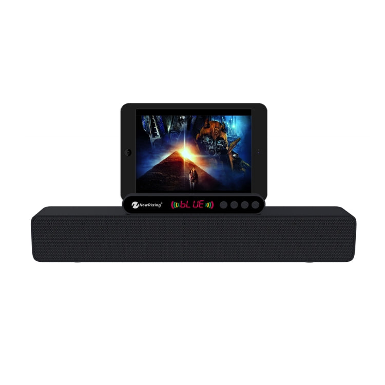 Newrixing NR5017 Tragbarer LED-Bluetooth-Lautsprecher TWS-Verbindungslautsprecher-Soundsystem 10-W-Stereo-Surround-Lautsprecher