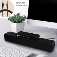 Newrixing NR5017 Tragbarer LED-Bluetooth-Lautsprecher TWS-Verbindungslautsprecher-Soundsystem 10-W-Stereo-Surround-Lautsprecher