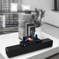 Newrixing NR5017 Tragbarer LED-Bluetooth-Lautsprecher TWS-Verbindungslautsprecher-Soundsystem 10-W-Stereo-Surround-Lautsprecher