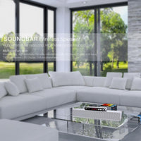 Newrixing NR5017 Tragbarer LED-Bluetooth-Lautsprecher TWS-Verbindungslautsprecher-Soundsystem 10-W-Stereo-Surround-Lautsprecher