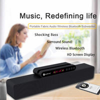 Newrixing NR5017 Tragbarer LED-Bluetooth-Lautsprecher TWS-Verbindungslautsprecher-Soundsystem 10-W-Stereo-Surround-Lautsprecher
