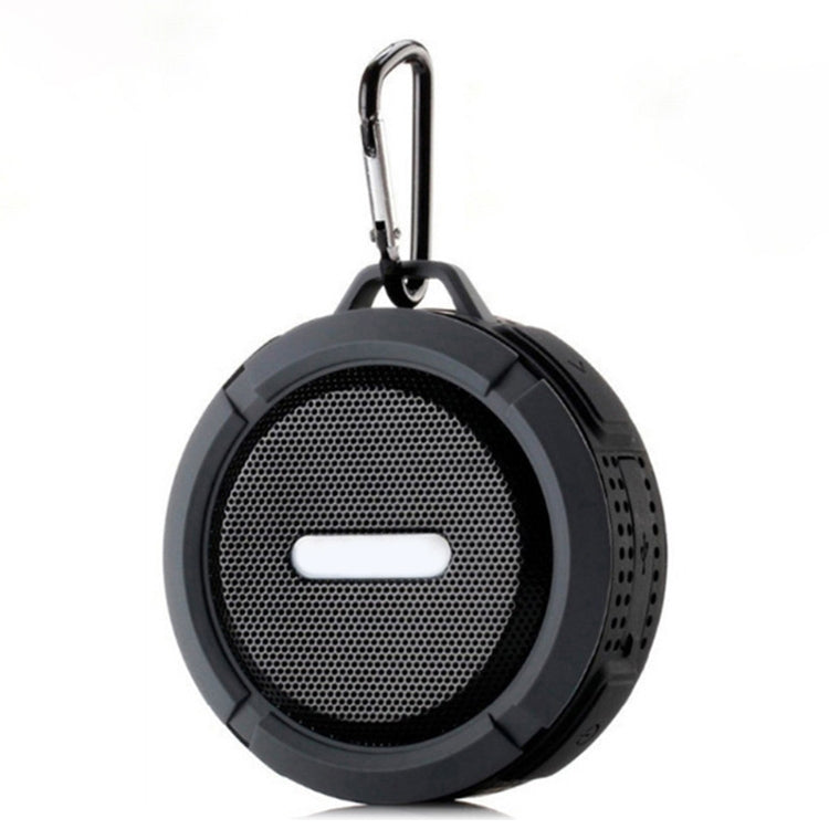 C6a Outdoor Chuck Drahtloser Bluetooth-Autolautsprecher mit Saugnapf, unterstützt TF-Karte