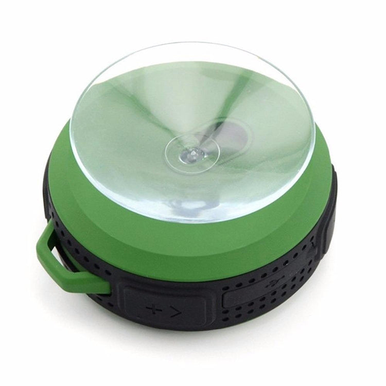 C6a Outdoor Chuck Drahtloser Bluetooth-Autolautsprecher mit Saugnapf, unterstützt TF-Karte