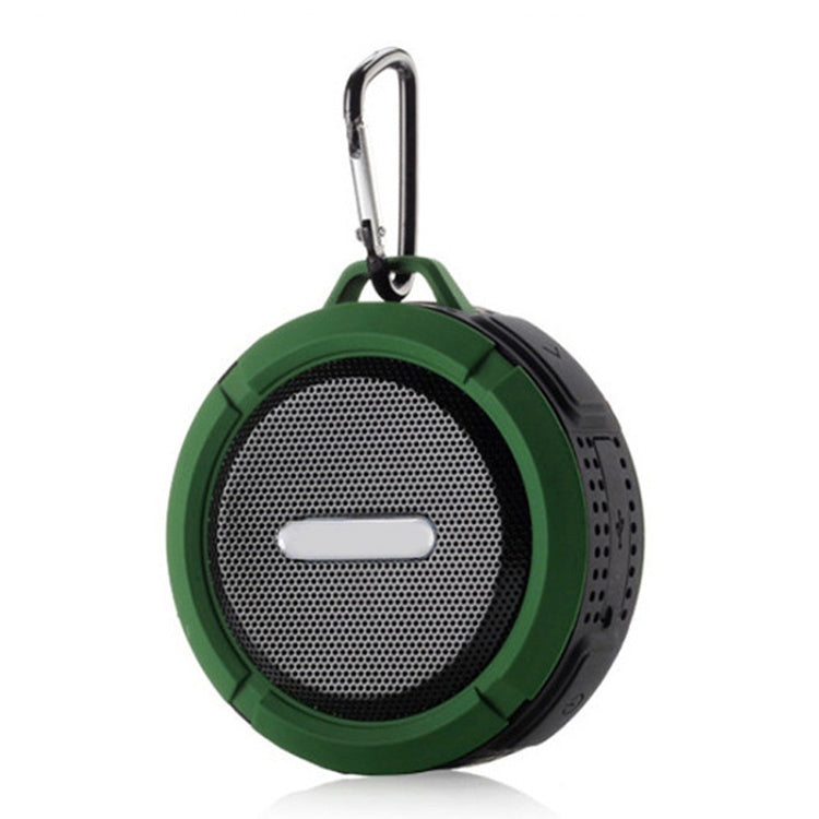 C6a Outdoor Chuck Drahtloser Bluetooth-Autolautsprecher mit Saugnapf, unterstützt TF-Karte