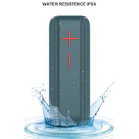 P15 10W tragbarer Bluetooth-Lautsprecher, Außenlautsprecher, Soundsystem, Stereo, unterstützt TF und FM