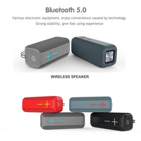 P15 10W tragbarer Bluetooth-Lautsprecher, Außenlautsprecher, Soundsystem, Stereo, unterstützt TF und FM