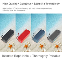 P15 10W tragbarer Bluetooth-Lautsprecher, Außenlautsprecher, Soundsystem, Stereo, unterstützt TF und FM