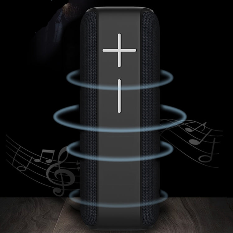 P15 10W tragbarer Bluetooth-Lautsprecher, Außenlautsprecher, Soundsystem, Stereo, unterstützt TF und FM