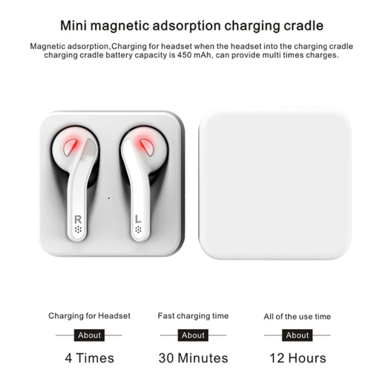 T88 Mini Touch Control Hifi Wireless Bluetooth Kopfhörer TWS Wireless Ohrhörer mit Ladebox