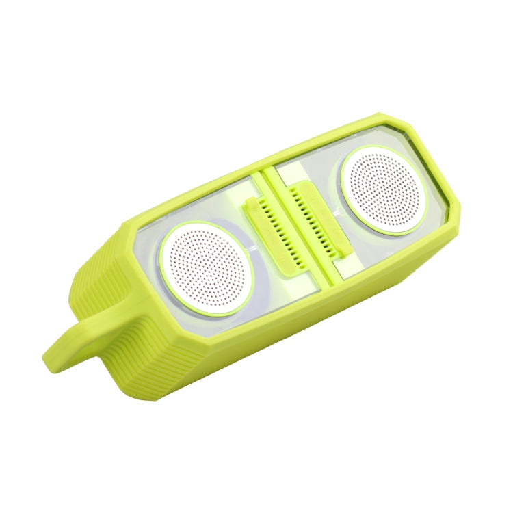 BT628 10W tragbare TWS transparente Bluetooth-Lautsprecher mit magnetisch anschließbarer Basis Outdoor-Stereo-Bass-Subwoofer