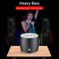 EWA A103 Tragbarer Bluetooth-Lautsprecher, kabellos, schwerer Bass, Bomm-Box, Subwoofer, Anruf, Surround-Sound, Bluetooth-Duschlautsprecher