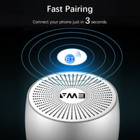 EWA A103 Tragbarer Bluetooth-Lautsprecher, kabellos, schwerer Bass, Bomm-Box, Subwoofer, Anruf, Surround-Sound, Bluetooth-Duschlautsprecher