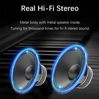 EWA A103 Tragbarer Bluetooth-Lautsprecher, kabellos, schwerer Bass, Bomm-Box, Subwoofer, Anruf, Surround-Sound, Bluetooth-Duschlautsprecher