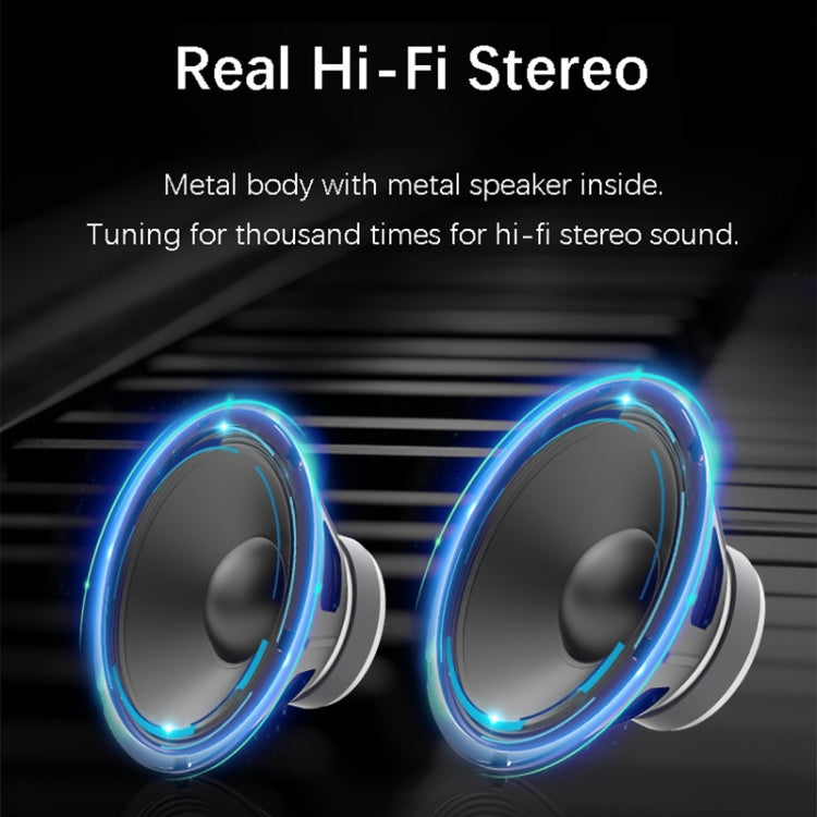 EWA A103 Tragbarer Bluetooth-Lautsprecher, kabellos, schwerer Bass, Bomm-Box, Subwoofer, Anruf, Surround-Sound, Bluetooth-Duschlautsprecher