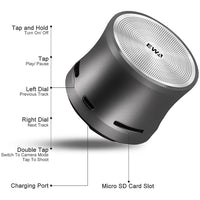 EWA A109M Tragbarer Bluetooth-Lautsprecher, kabellos, schwerer Bass, Bomm-Box, Subwoofer, Anruf-Surround-Sound, Bluetooth-Duschlautsprecher