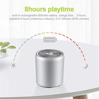 EWA A107 TWS Tragbarer Super-Mini-Bluetooth-Lautsprecher, kabelloser Subwoofer, Boom-Box, Computer-Lautsprecher, Bocinas-Duschlautsprecher