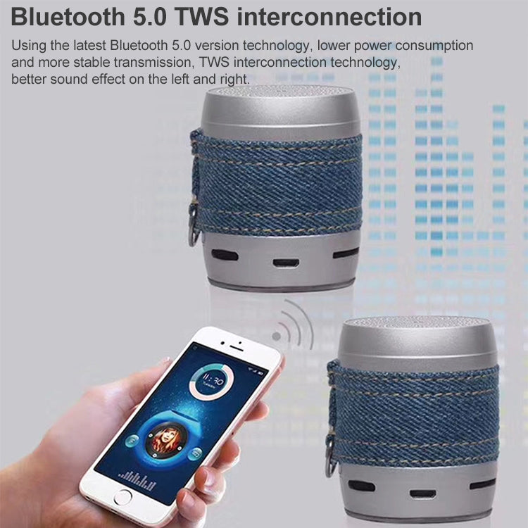 EWA A113 Tragbarer Super-Mini-Bluetooth-Lautsprecher, kabelloser Bass-Subwoofer, Boom-Box-Lautsprecher