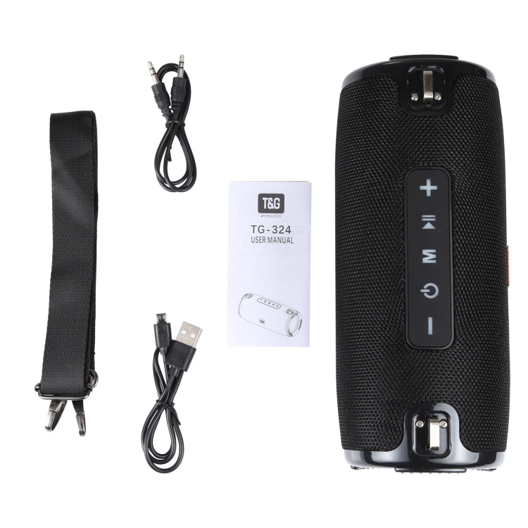 T&G TG125 Tragbarer Säulenlautsprecher, 20 W, Bluetooth-Lautsprecher, Musik-Player, Lautsprecherbox mit FM-Radio, Aux-TF-Subwoofer, Basslautsprecher
