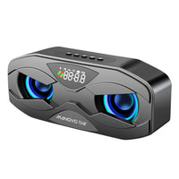 M5 Cool Owl Design Bluetooth Lautsprecher LED Flash Wireless Lautsprecher FM Radio Wecker TF Karte