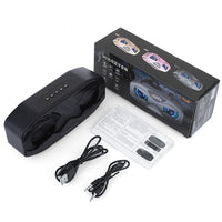 M5 Cool Owl Design Bluetooth Lautsprecher LED Flash Wireless Lautsprecher FM Radio Wecker TF Karte