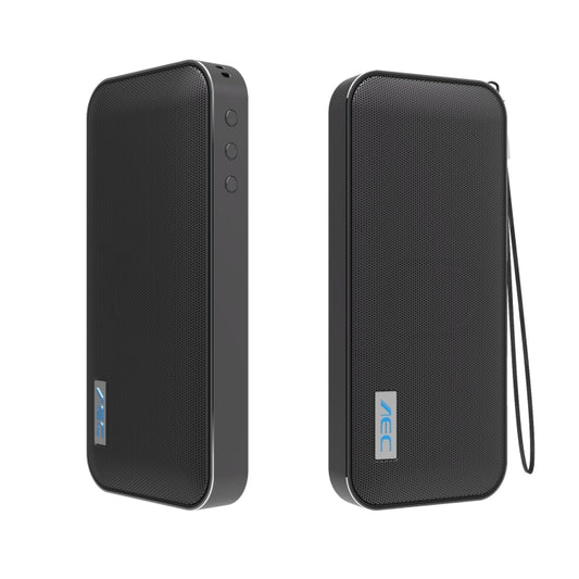 AEC BT-205 Tragbarer kabelloser Bluetooth-Lautsprecher, Stereo-Musiklautsprecher, integriertes Mikrofon, unterstützt TF-Karte