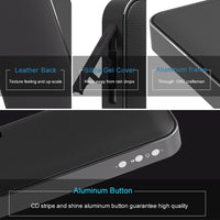 AEC BT-205 Tragbarer kabelloser Bluetooth-Lautsprecher, Stereo-Musiklautsprecher, integriertes Mikrofon, unterstützt TF-Karte