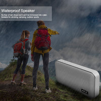 AEC BT-205 Tragbarer kabelloser Bluetooth-Lautsprecher, Stereo-Musiklautsprecher, integriertes Mikrofon, unterstützt TF-Karte