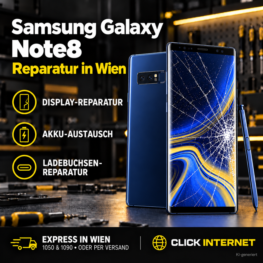 Samsung Galaxy Note8 Reparatur Wien | Express Service & Versand