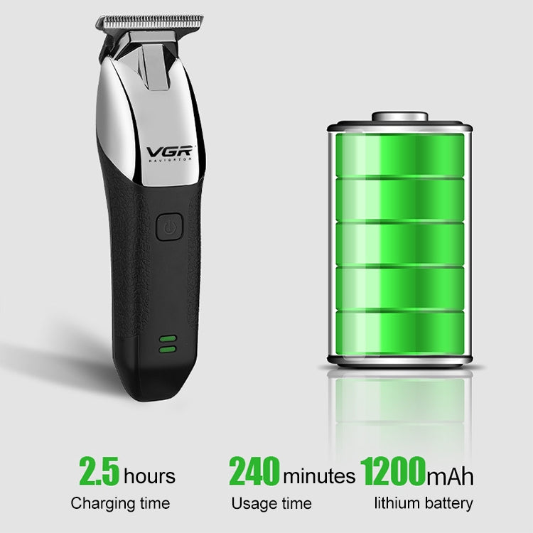 VGR V-171 5W USB tragbare elektrische Push-Schermaschine in Weiß, V-171