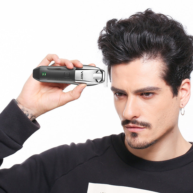 VGR V-171 5W USB tragbare elektrische Push-Schermaschine in Weiß, V-171