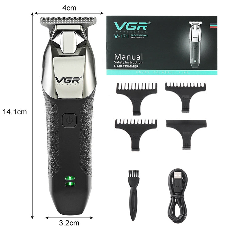 VGR V-171 5W USB tragbare elektrische Push-Schermaschine in Weiß, V-171