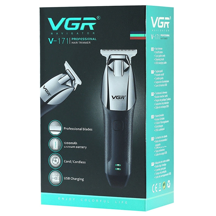 VGR V-171 5W USB tragbare elektrische Push-Schermaschine in Weiß, V-171