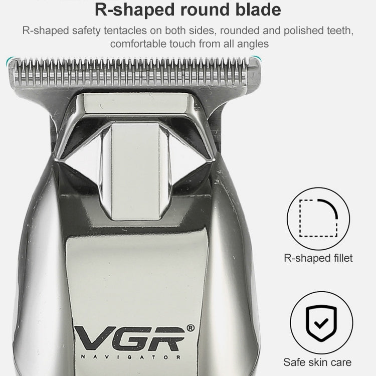 VGR V-171 5W USB tragbare elektrische Push-Schermaschine in Weiß, V-171