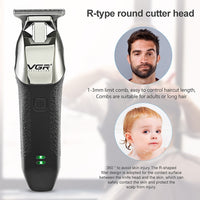 VGR V-171 5W USB tragbare elektrische Push-Schermaschine in Weiß, V-171