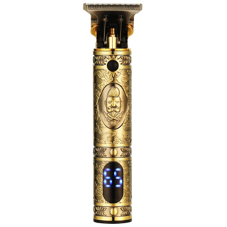 VGR V-228 5W USB Retro-Gravur-Haarschneidemaschine mit LED-Digitalanzeige, V-228 (Bronze), V-228 (Silver)