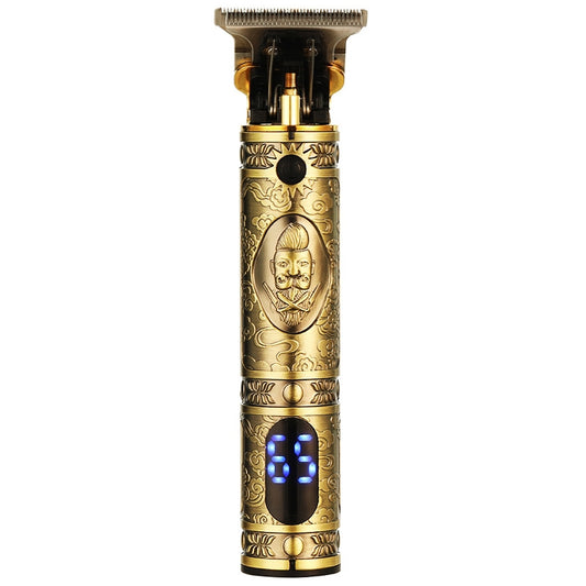 VGR V-228 5W USB Retro-Gravur-Haarschneidemaschine mit LED-Digitalanzeige, V-228 (Bronze), V-228 (Silver)