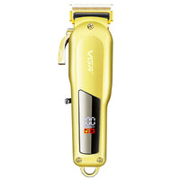 VGR V-278 10W USB-Elektro-Haarschneider aus Metall mit LED-Digitalanzeige, V-278 (Gold), V-278 (Silver)