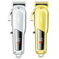 VGR V-278 10W USB-Elektro-Haarschneider aus Metall mit LED-Digitalanzeige, V-278 (Gold), V-278 (Silver)