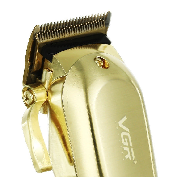 VGR V-278 10W USB-Elektro-Haarschneider aus Metall mit LED-Digitalanzeige, V-278 (Gold), V-278 (Silver)