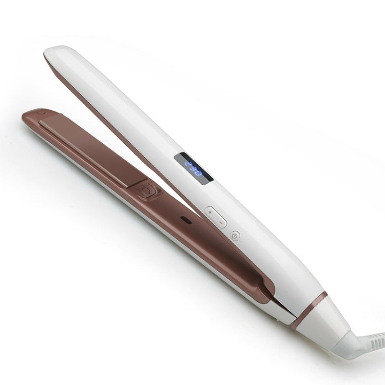 Professioneller Haarglätter, LED-Anzeige, Keramikbeschichtungsplatte, Ionic Curling Flat Iron