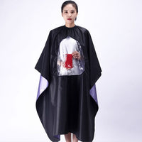 Wasserdichtes, transparentes und sichtbares Haarschnitttuch für Erwachsene, Waterproof Haircut