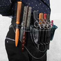 Friseur Haarschneider Kamm PU Leder Taille Tasche Barber Shop Haar Werkzeuge