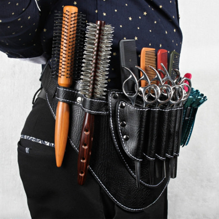 Friseur Haarschneider Kamm PU Leder Taille Tasche Barber Shop Haar Werkzeuge