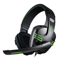 Salar KX101 3,5 mm kabelgebundener Kopfhörer Gaming Headset PC Gamer Stereo-Kopfhörer mit Mikrofon für Computer